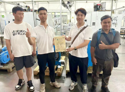 熱烈歡迎海外代理商前來JXHIN巨欣參觀考察軟管泵，給予技術(shù)支持